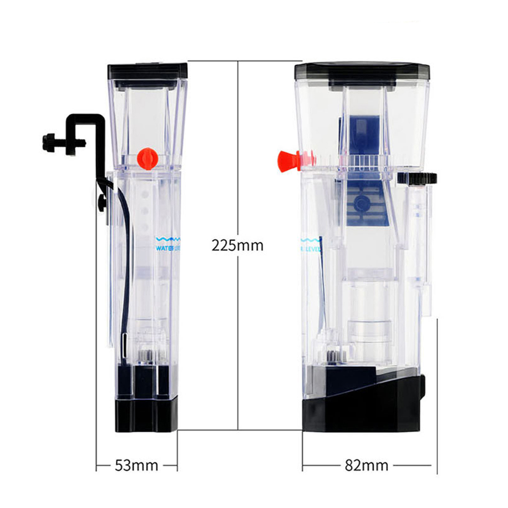 Marine Aquarium Protein Skimmer - Внутренний нано-скиммер Mini Q 100-240В