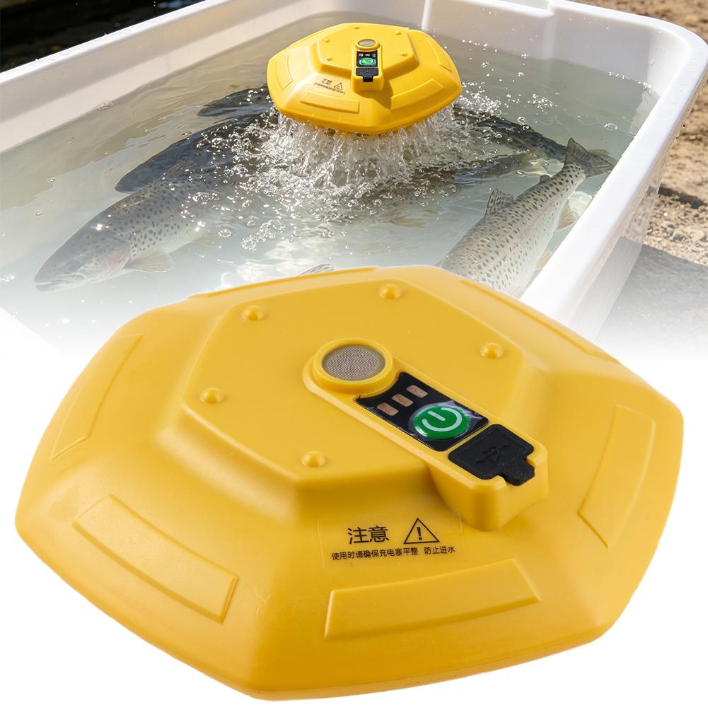 Marine Aquarium Equipment - Беспроводной перезаряжаемый кислородный насос для аквариума,