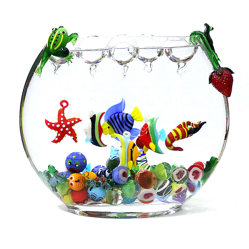 Marine Aquarium Europe - Плавающее стекло морских животных миниатюрная статуэтка