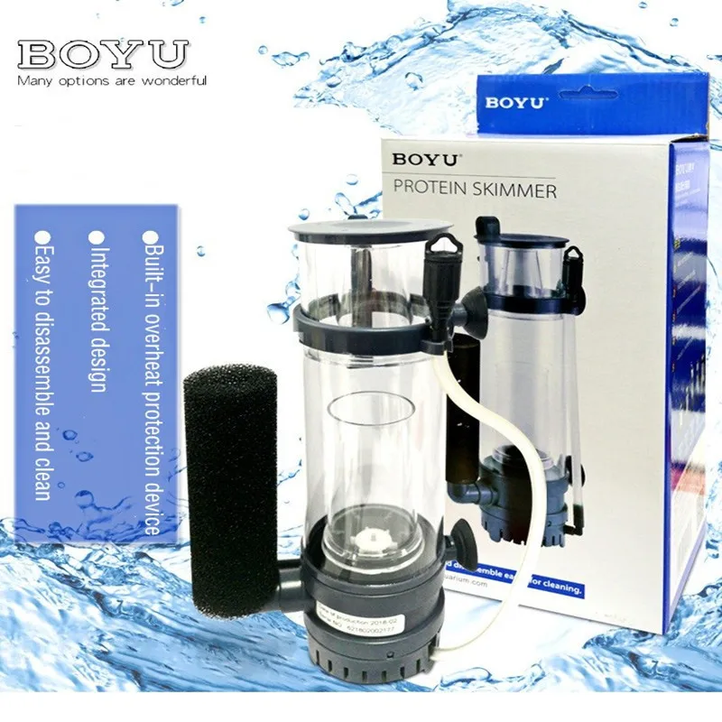 Протеиновый скиммер-фильтр BOY – обзор и цена Marine Aquarium Protein Skimmer