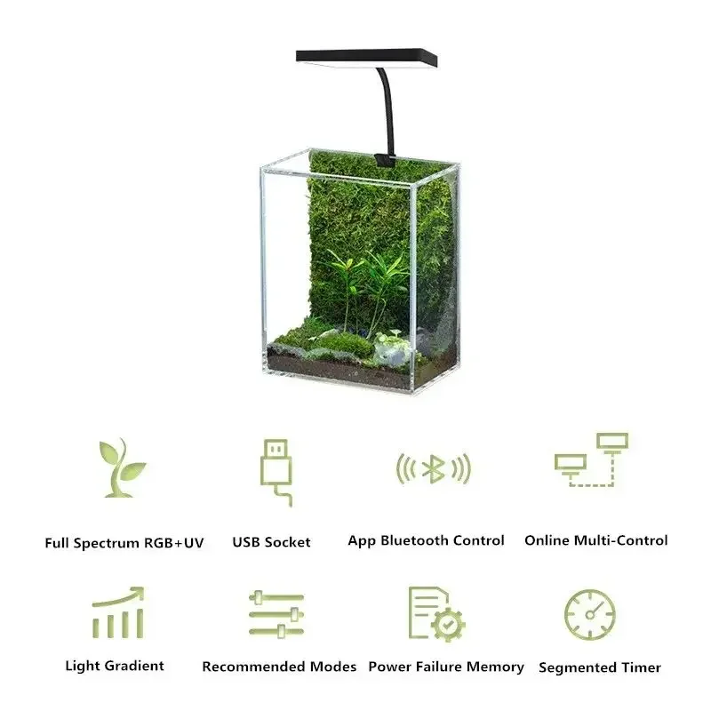 WEEK AQUA Mag Pro USB Нано-лам – обзор и цена Aquarium Marine Light