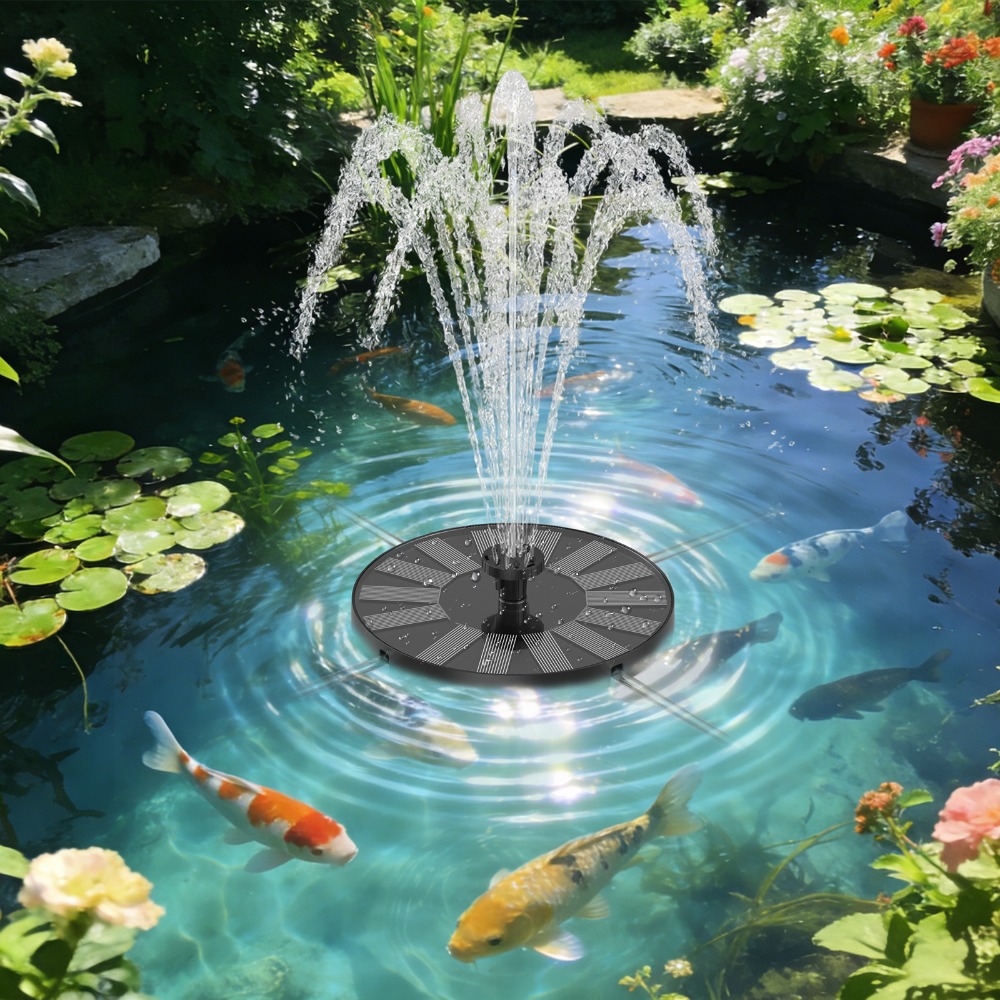Новый солнечный фонтан 1.4 Вт, – обзор и цена Marine Aquarium Equipment