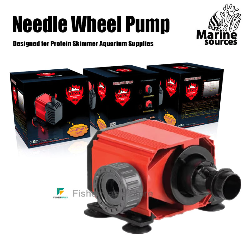 Игольчатый колесный насос Red  – обзор и цена Marine Aquarium Protein Skimmer